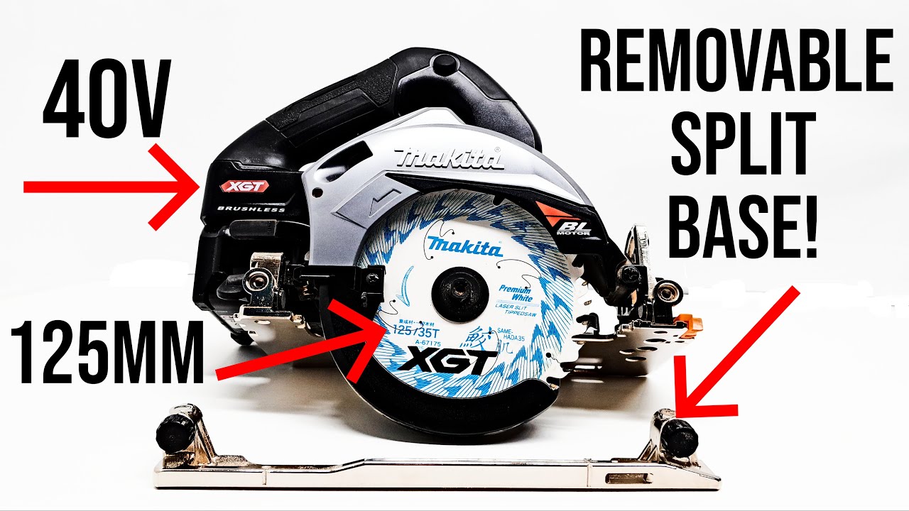 Дисковая пила Makita 40 В 125 мм HS005G. Самая крутая дисковая пила на рынке! Makita XGT 40 В Max