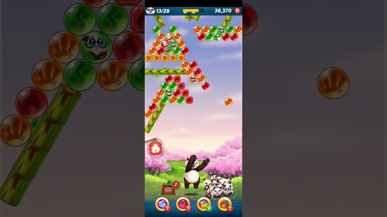 panda pop jam city level 3587