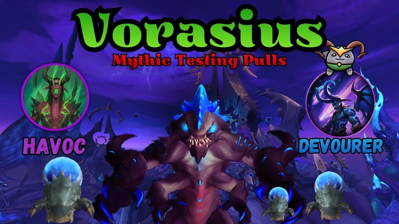 Vorasius Mythic Testing Gameplay | Fel-Scarred Havoc & Devourer DH | Midnight Beta