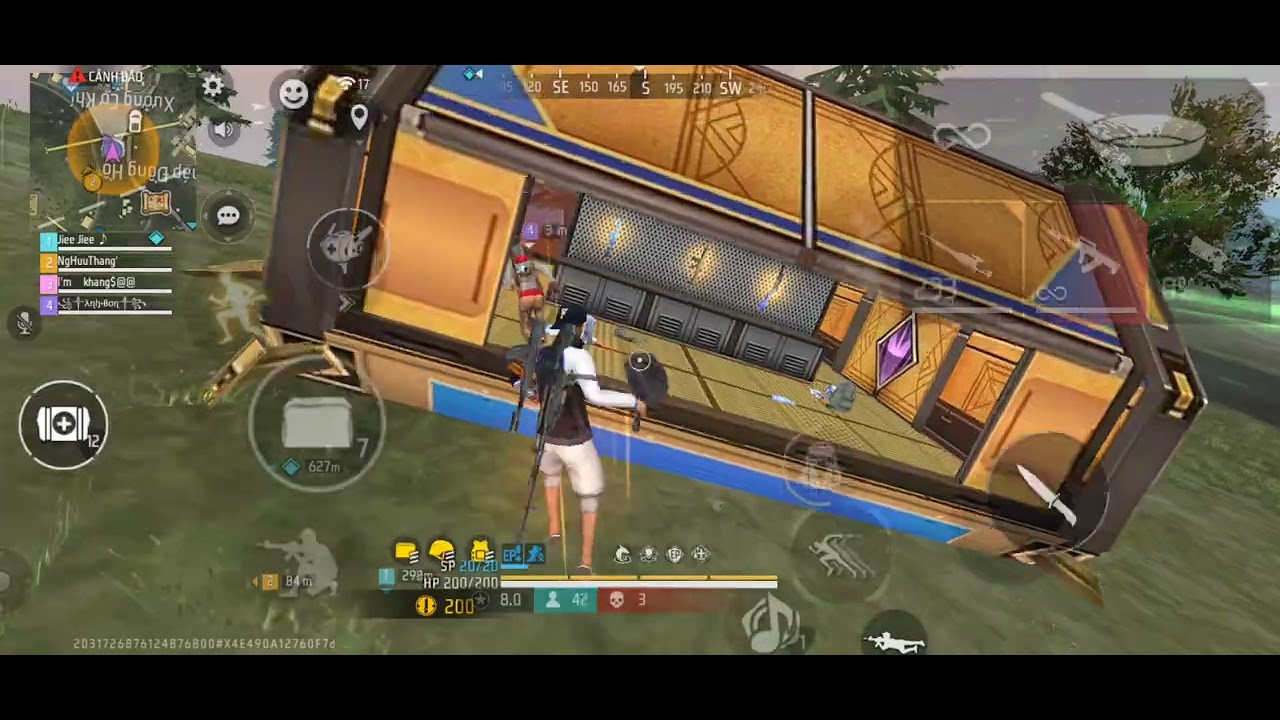Video đầu tiên-free fire leo rank ob 52.