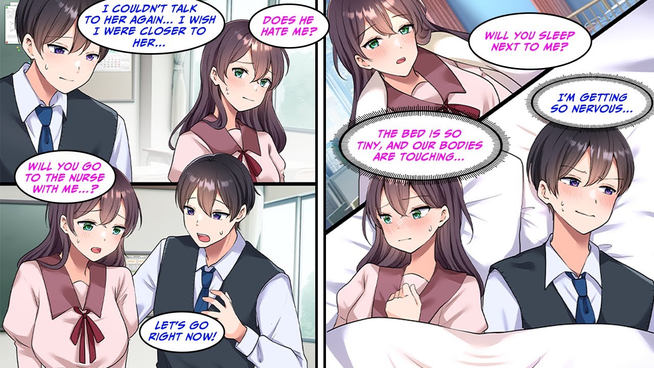 [Manga Dub] I had been secretly crushing on the beautiful girl who sat next to me