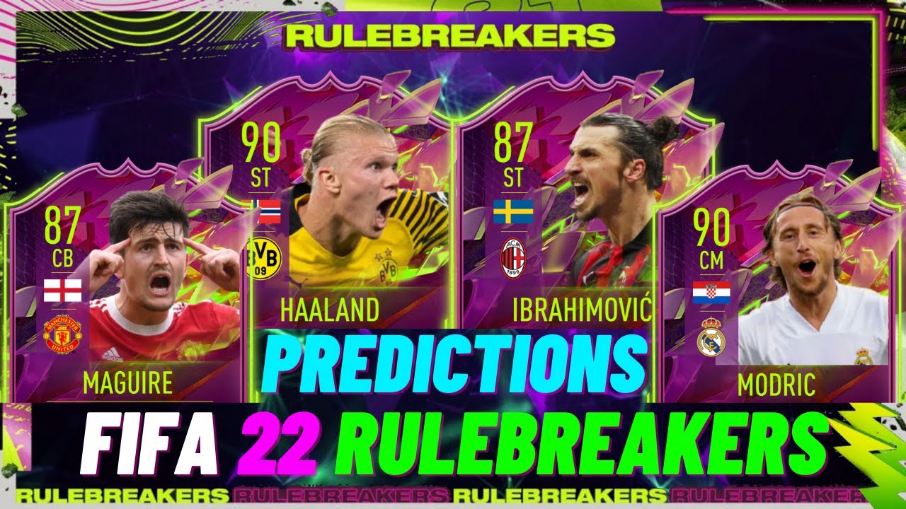 FIFA 22 💀 RULEBREAKERS PREDICTIONS! 🔥🎃FT. Haaland, Modric, Maguire....