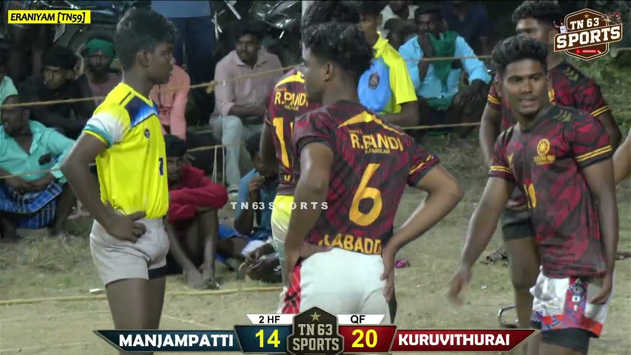 Q-F\ MANJAMPATTI  [VS] KURUVITHURAI-MEN'S HOME TEAM TOURANMENT-#eraniyam-2026