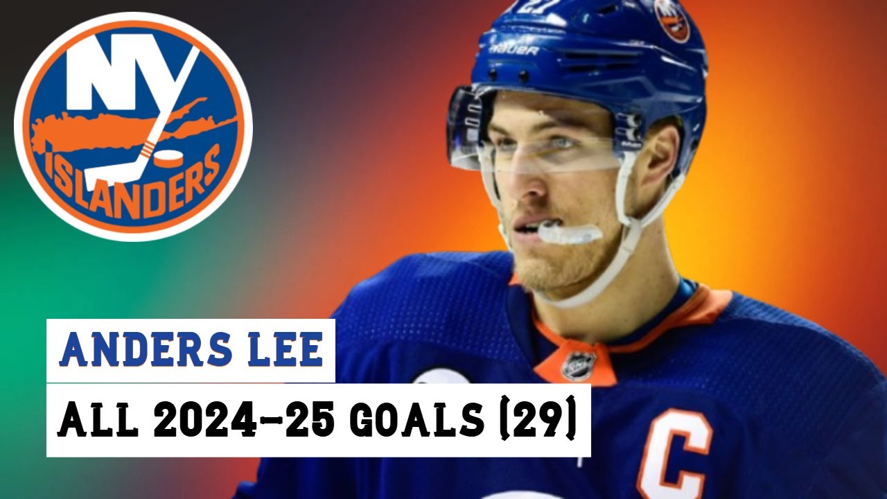 Anders Lee (#27) All 29 Goals of the 2024-25 NHL Season