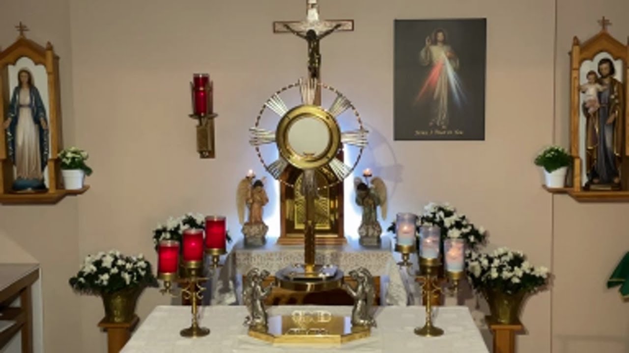 LIVE Eucharistic Adoration - Sisters of Divine Mercy