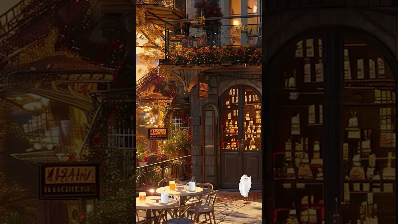 Paris Cafe Shop Ambience with Sweet Bossa Nova Jazz Music for Relax, Good Mood | Bossa Nova Music