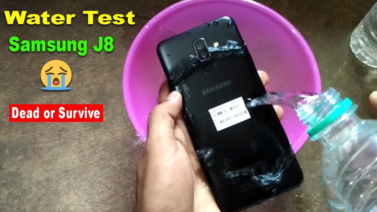 WATER TEST Samsung Galaxy J8 Infinity - Will it Survive or Dead??