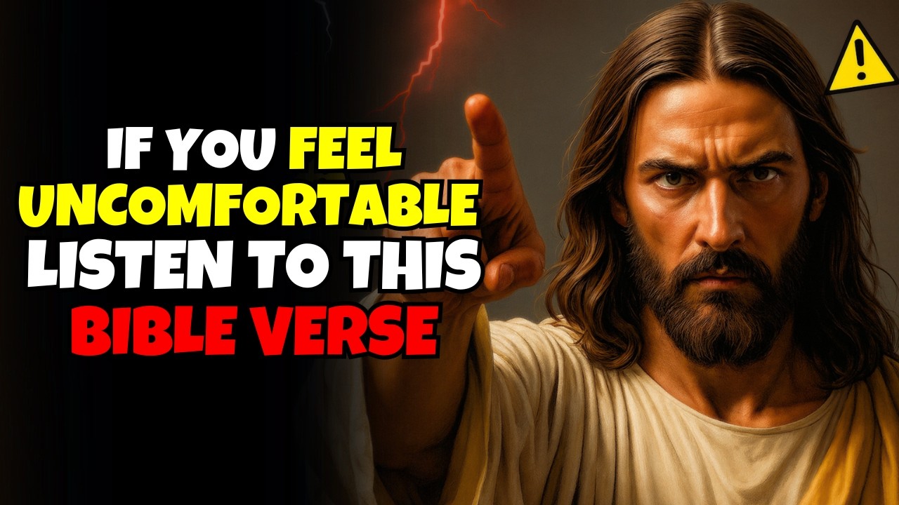 God Says: If You Feel Uncomfortable… Listen to This Bible Verse | Biblical Scriptures Teaching