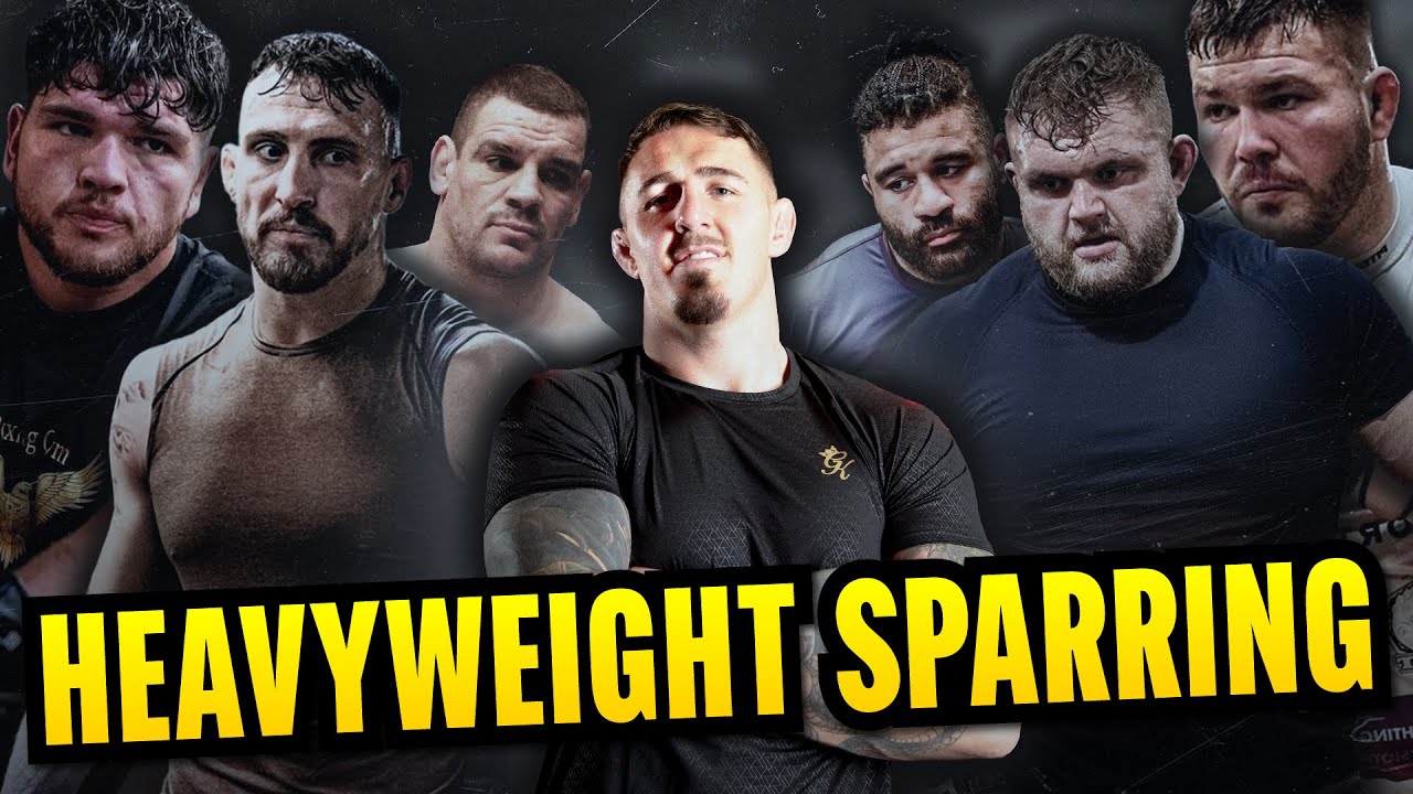 Tom Aspinall Sparring Video With 12 Heavyweights! 😨