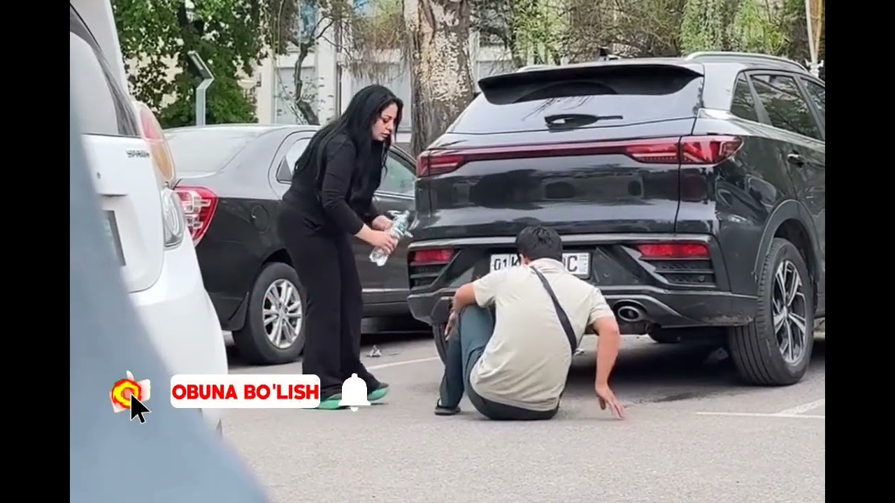 Kun kayfiyati obuna bo'ling! #prank #short #kulgu #qiziqarli #qisqa #yuqori #kulgili #avtomobil