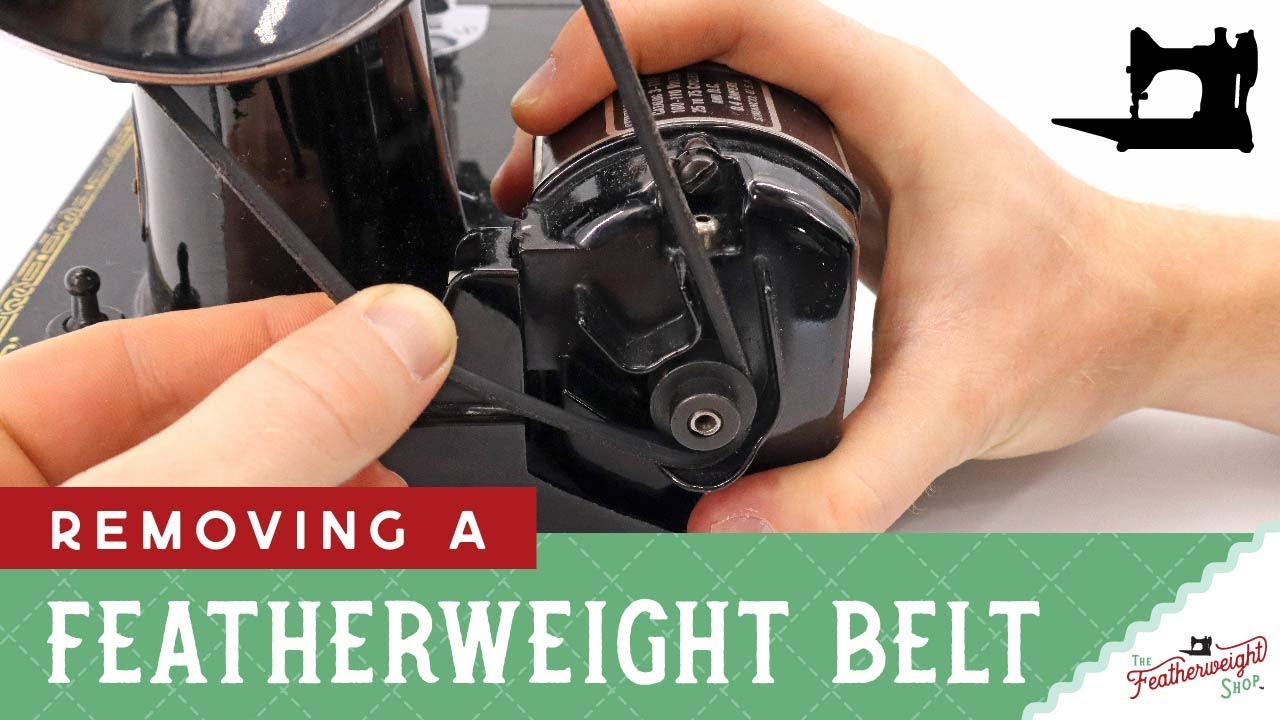How to Remove and Install a Singer Featherweight Belt