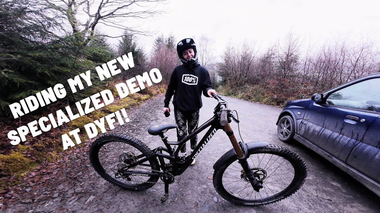 NEW BIKE SPONSOR!! LAPS WITH DAN AT DYFI! 