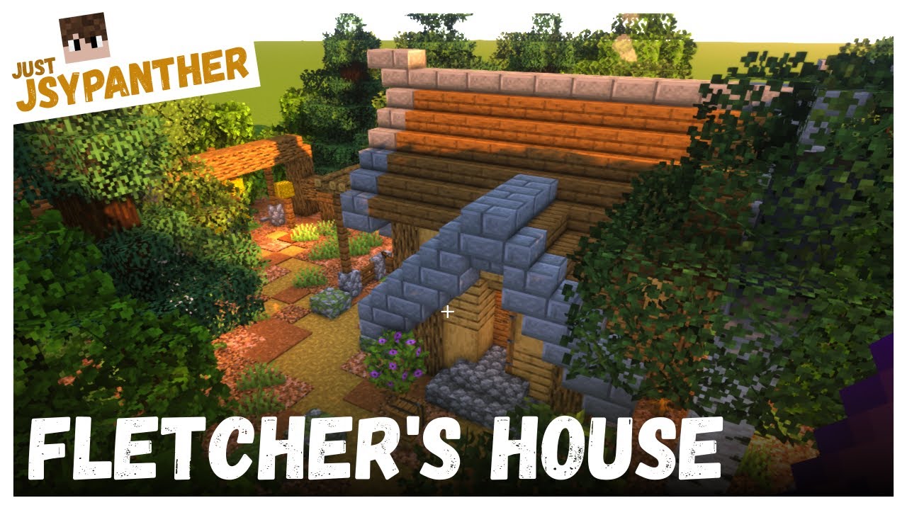 Minecraft FLETCHER'S HOUSE build and details - just jsyPanther - Creative Builds