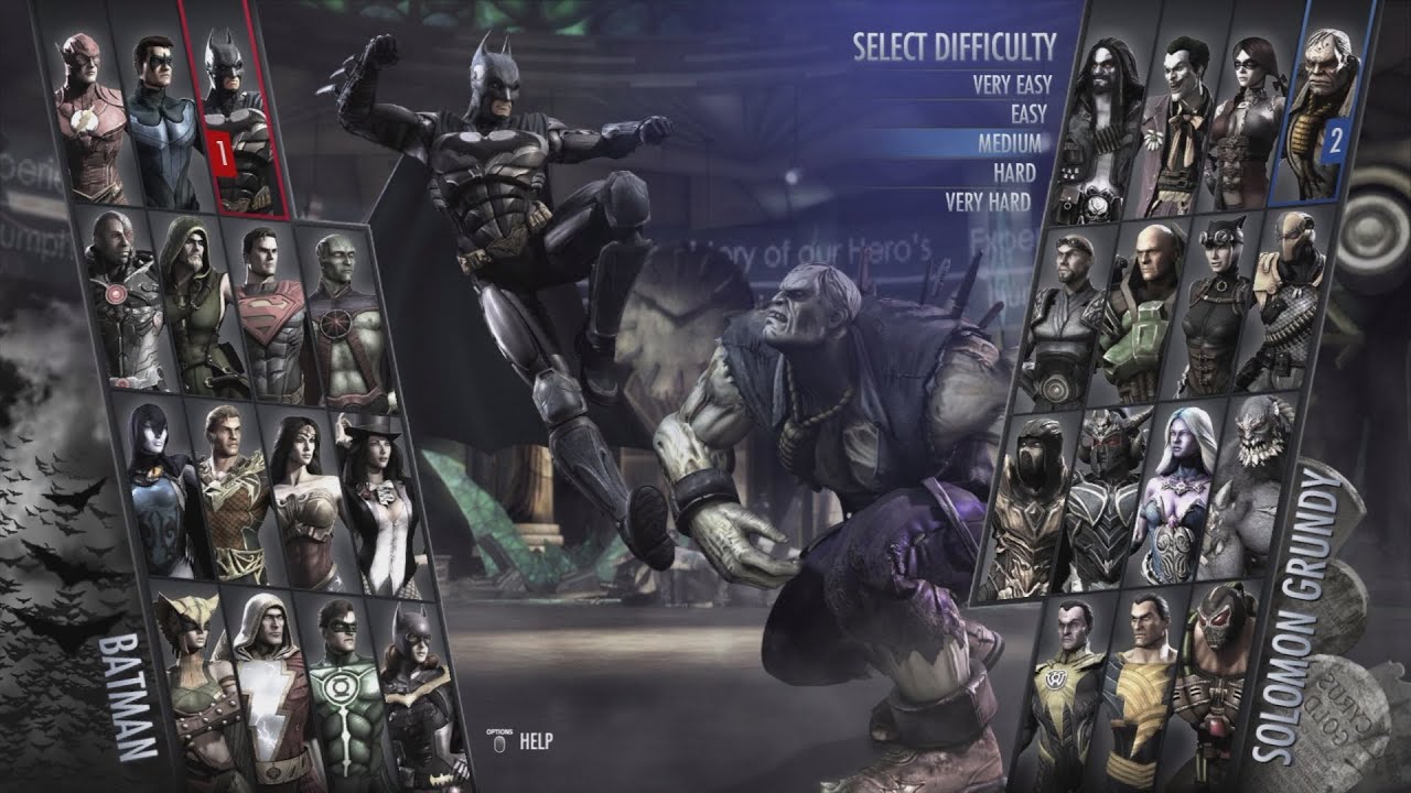 BATMAN vs SOLOMON GRUNDY - Injustice Gods Among Us Ultimate Edition 2013