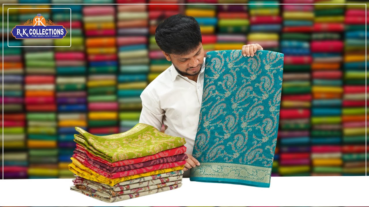 Soft Maheswari Silk And Georgette Sarees I Wholesale Shop I@Rkcollectionssarees