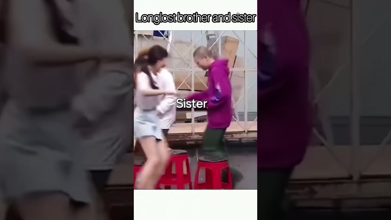 Long lost brother and sister 