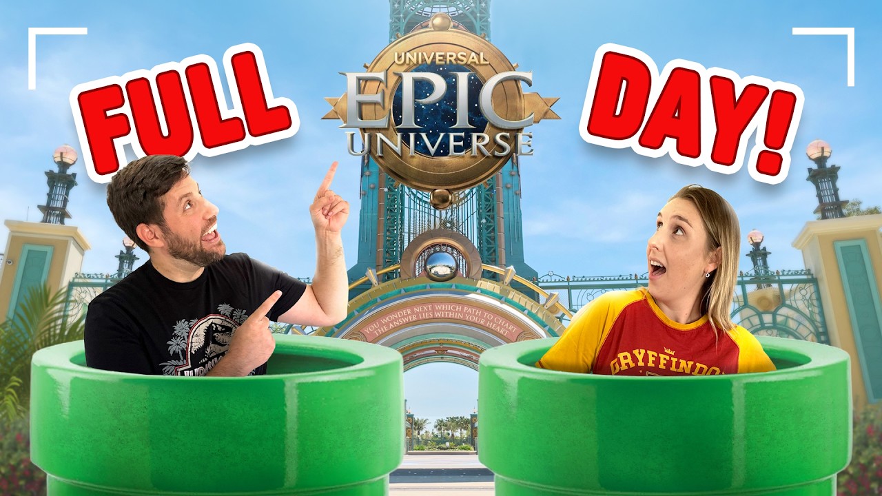 Full Day at Universal's Epic Universe | Universal Vlog