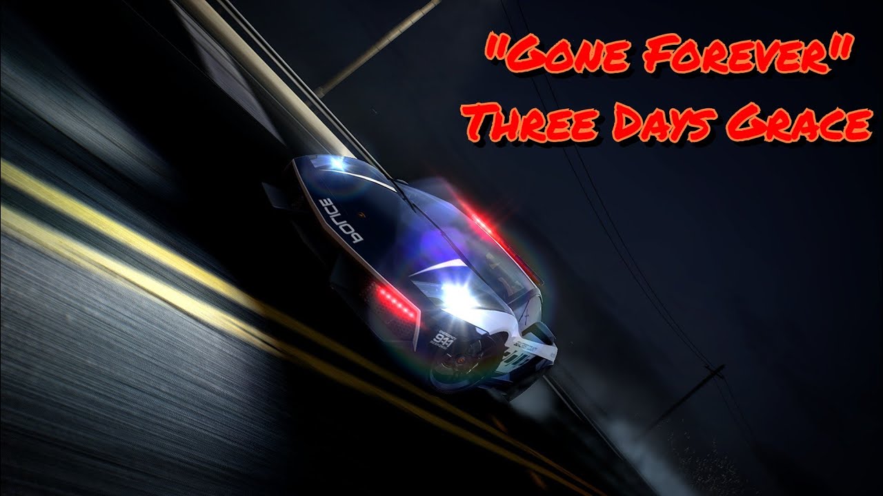 Need For Speed Hot Pursuit Lamborghini Gallardo GMV: Gone Forever by Three Days Grace [shortened]
