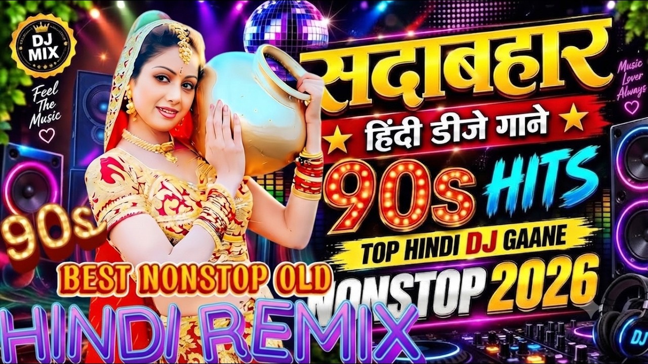 Sadabahar 90s Remixes || Evergreen 90s Songs || Hindi Remix Songs || Dj Remix Songs