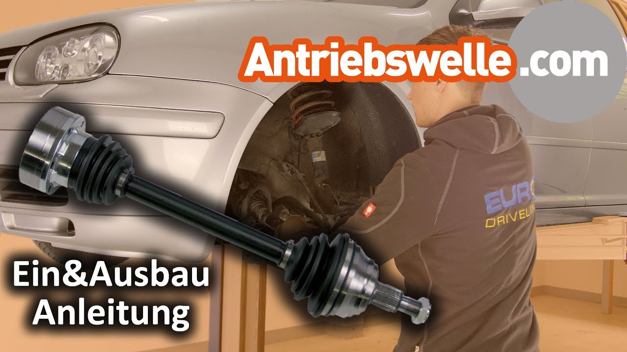 Antriebswelle beim Volkswagen Golf 4 IV wechseln