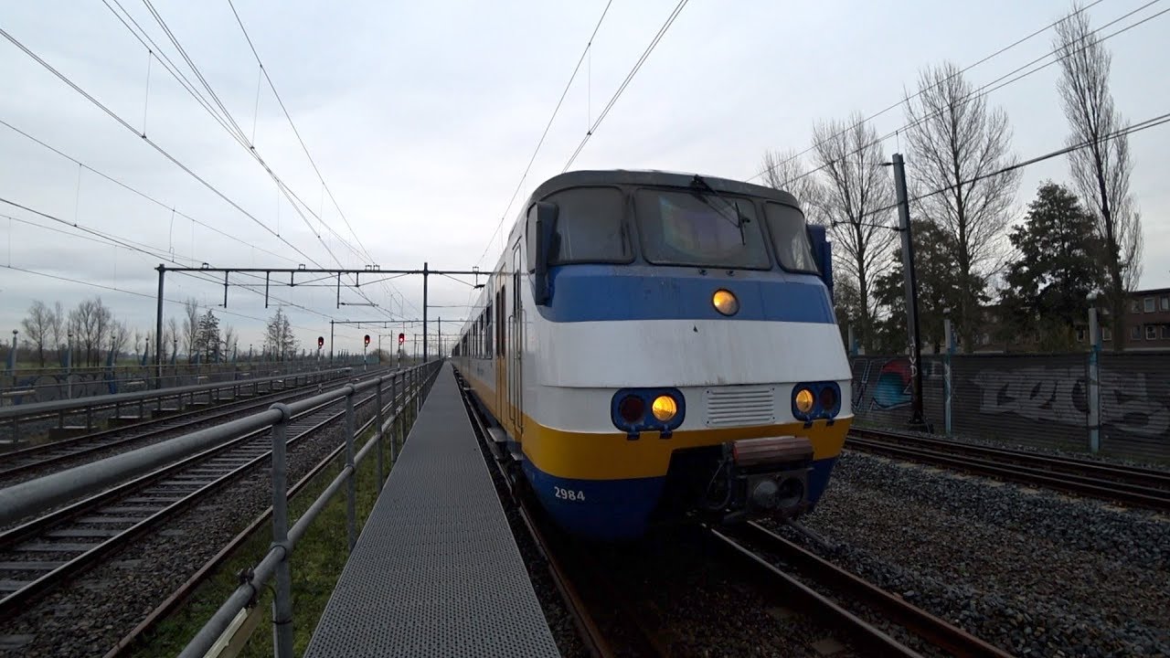 Train Driver's POV Gouda Goverwelle - Rotterdam SGM 2017