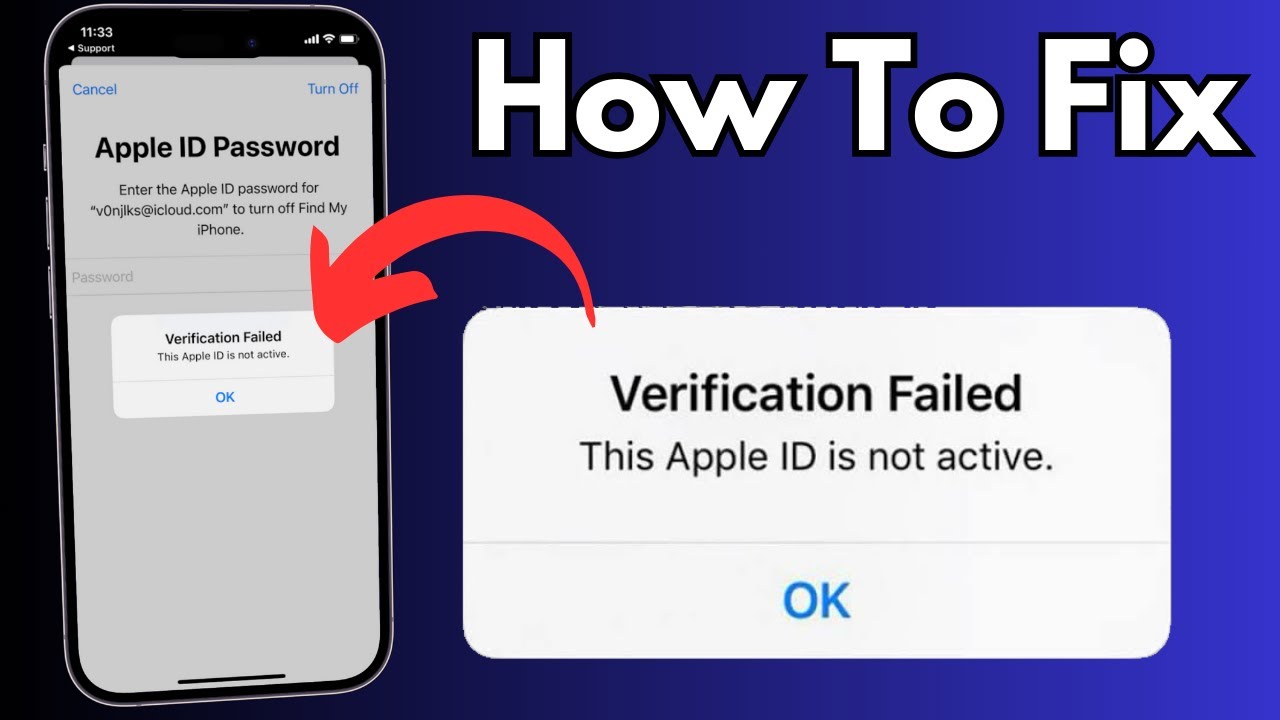 How To Fix This Apple ID is Not Active 2023 | Fix Apple ID is Not Active Issue