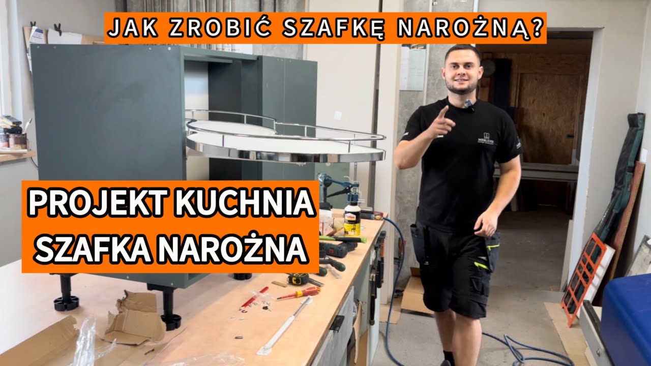 Jak zrobić SZAFKĘ NAROŻNĄ? - Montaż „Nerki” - PROJEKT KUCHNIA