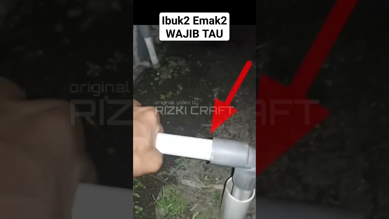 Trik jika pompa air tidak ngisap #pvc #paralon #kreatif #ide #diy  #craftsman #craft #plumbing