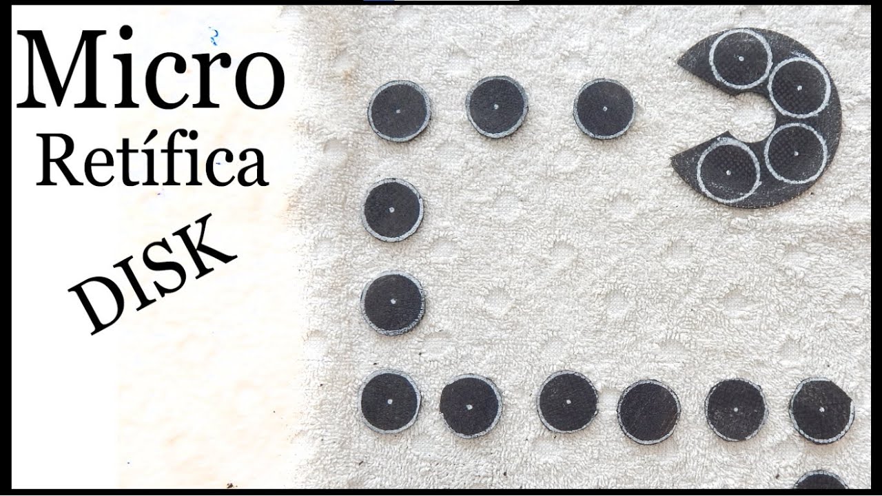 Como fazer disco de corte para micro retífica