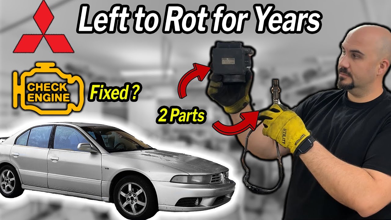 Fixing My Neglected overlooked JDM Sedan – Was It That Easy? | Mitsubishi Galant
