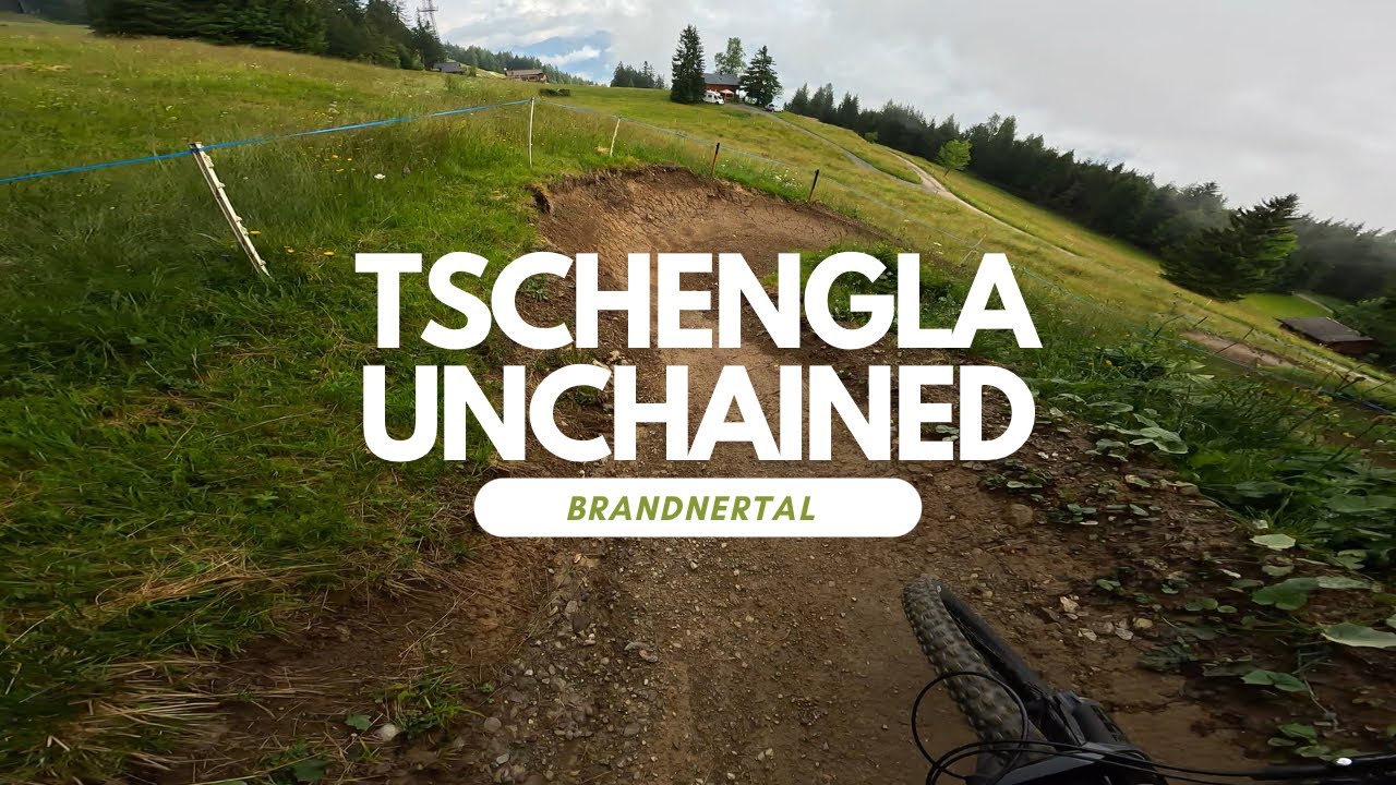 Tschengla Unchained Flow Line Bikepark Brandertal Austria POV RAW full run