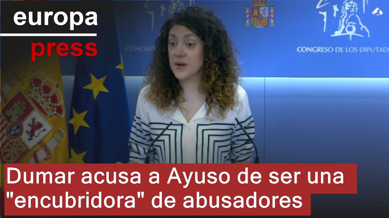Sumar acusa a Ayuso de ser una 
