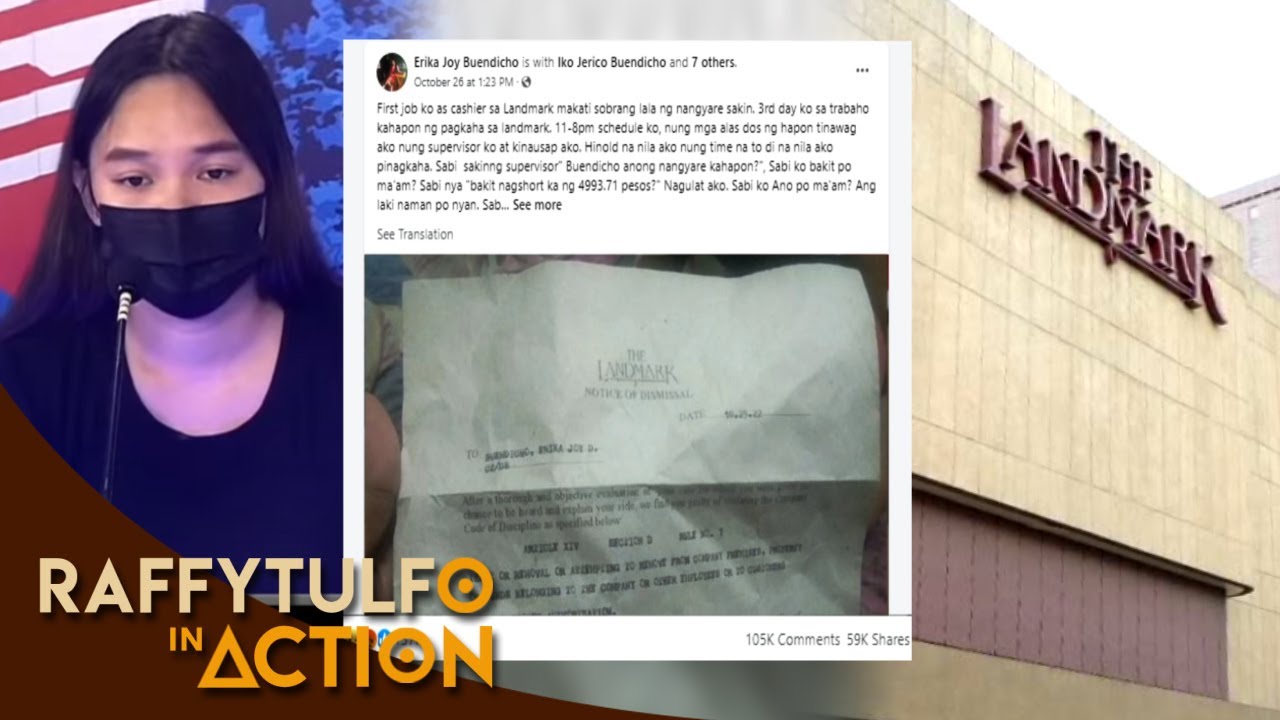 VIRAL: CASHIER SA LANDMARK NA NA-SHORT, PINAGBINTANGANG NANGUPIT!