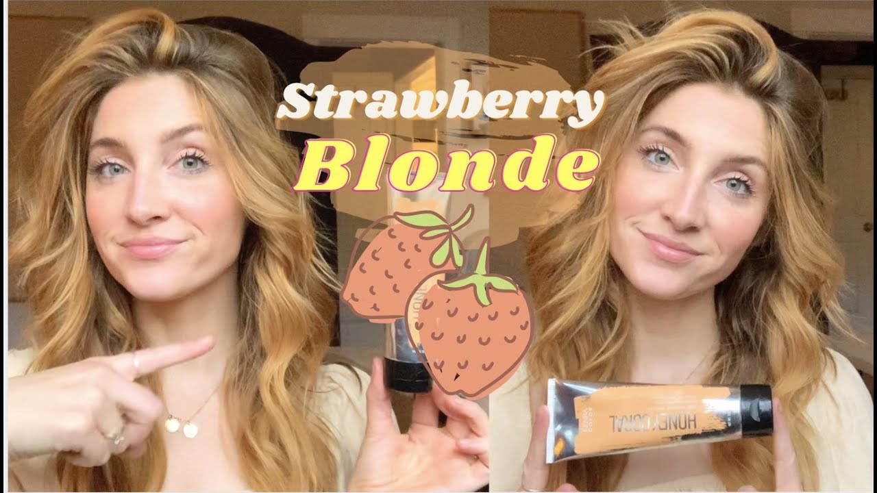 STRAWBERRY BLONDE AT HOME COLOR