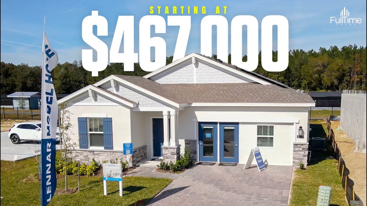 Starting at $467k Aspen Model by Lennar at Golden Orchard | Apopka Florida