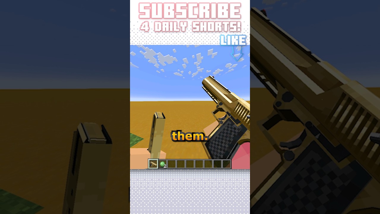 BEST GUN MOD for MINECRAFT!