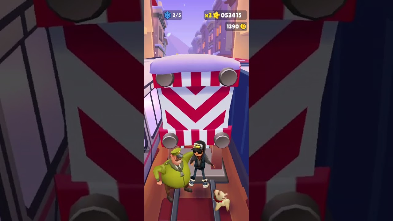 Jogando Subway Surfers