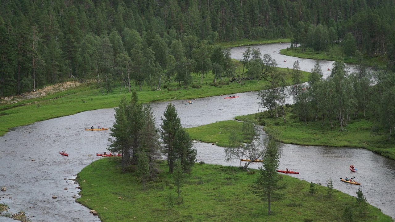 Rzekami Tolosjoki i Ivalojoki do jeziora Inari część I