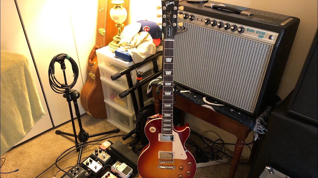 2020 50’s Gibson Les Paul Standard & Fender 68’ Custom Deluxe Reverb