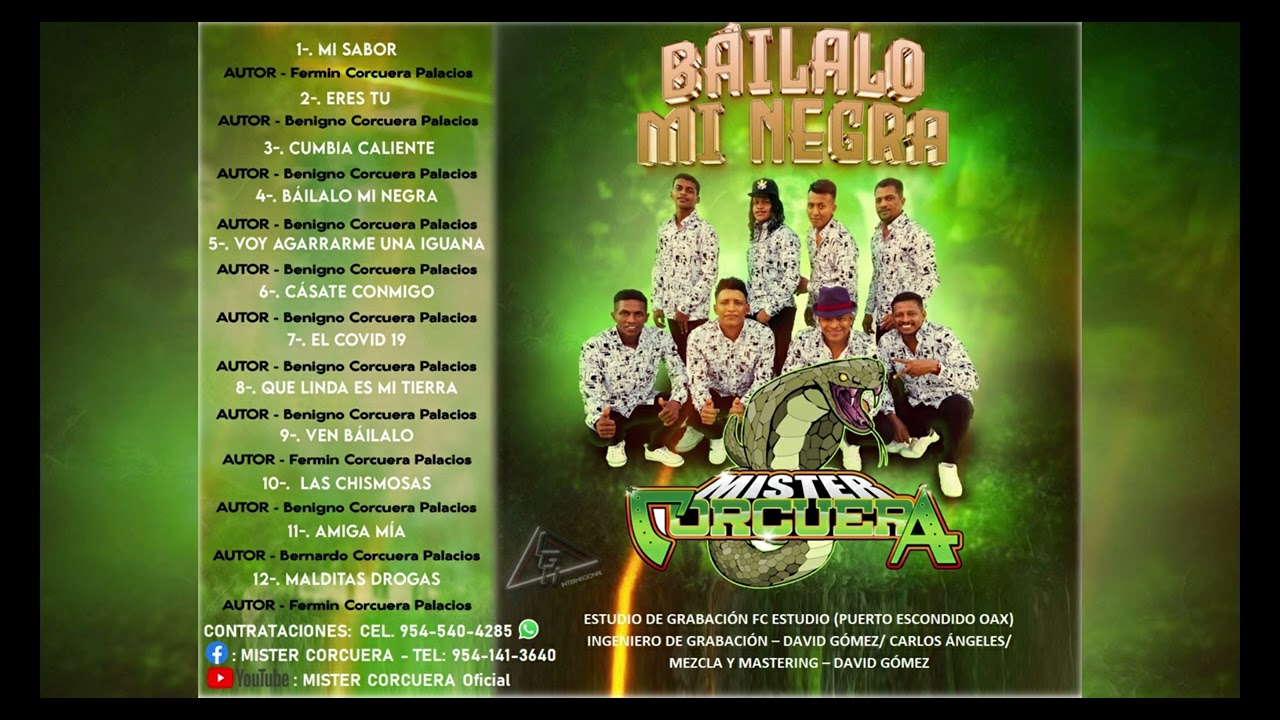 MISTER CORCUERA BAILALO MI NEGRA DISCO COMPLETO