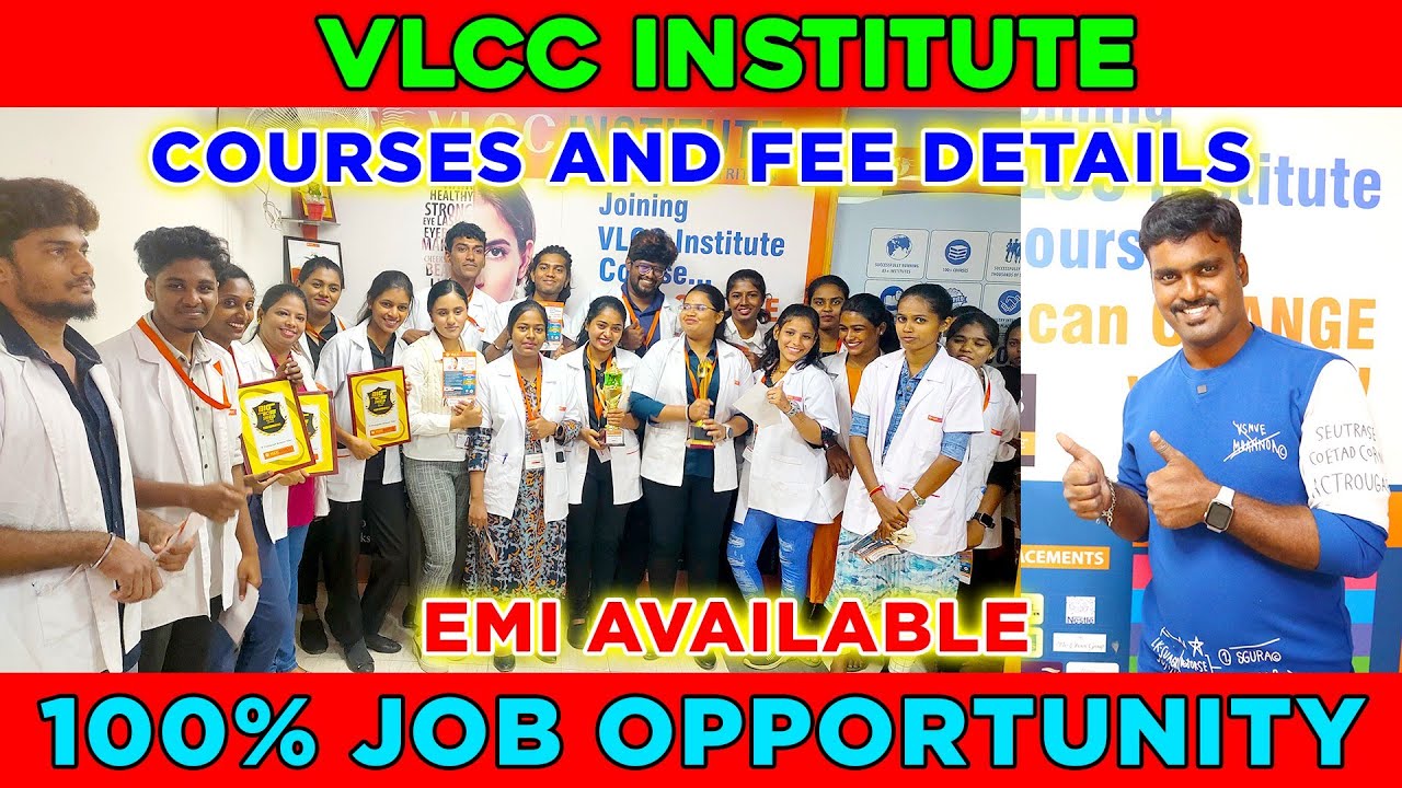 ‼️100% Job Placement Opportunities|| Beauty & Nutrition Courses|| VLCC INSTITUTE IN COIMBATORE 