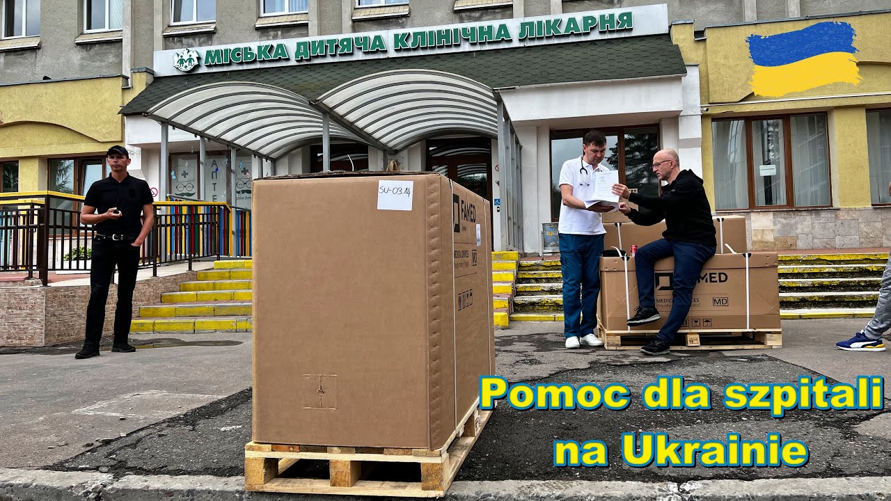 Pomoc dla szpitali na Ukrainie.