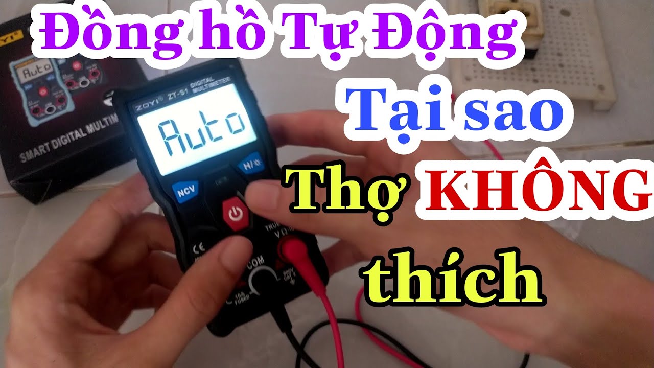 Đồng hồ đo điện Tự Động AUTO ZT-S1 | Hướng dẫn từ A đến Z