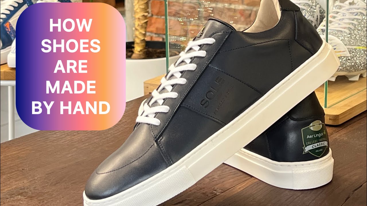  Handmade shoes with the Sole & Fire restaurant Logo by Michael Novak Poland
