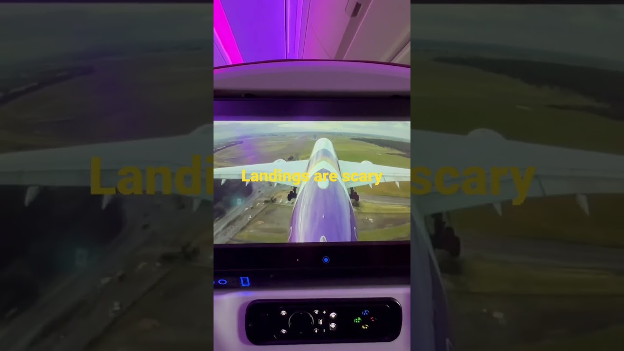 Do you fine landing scary? 