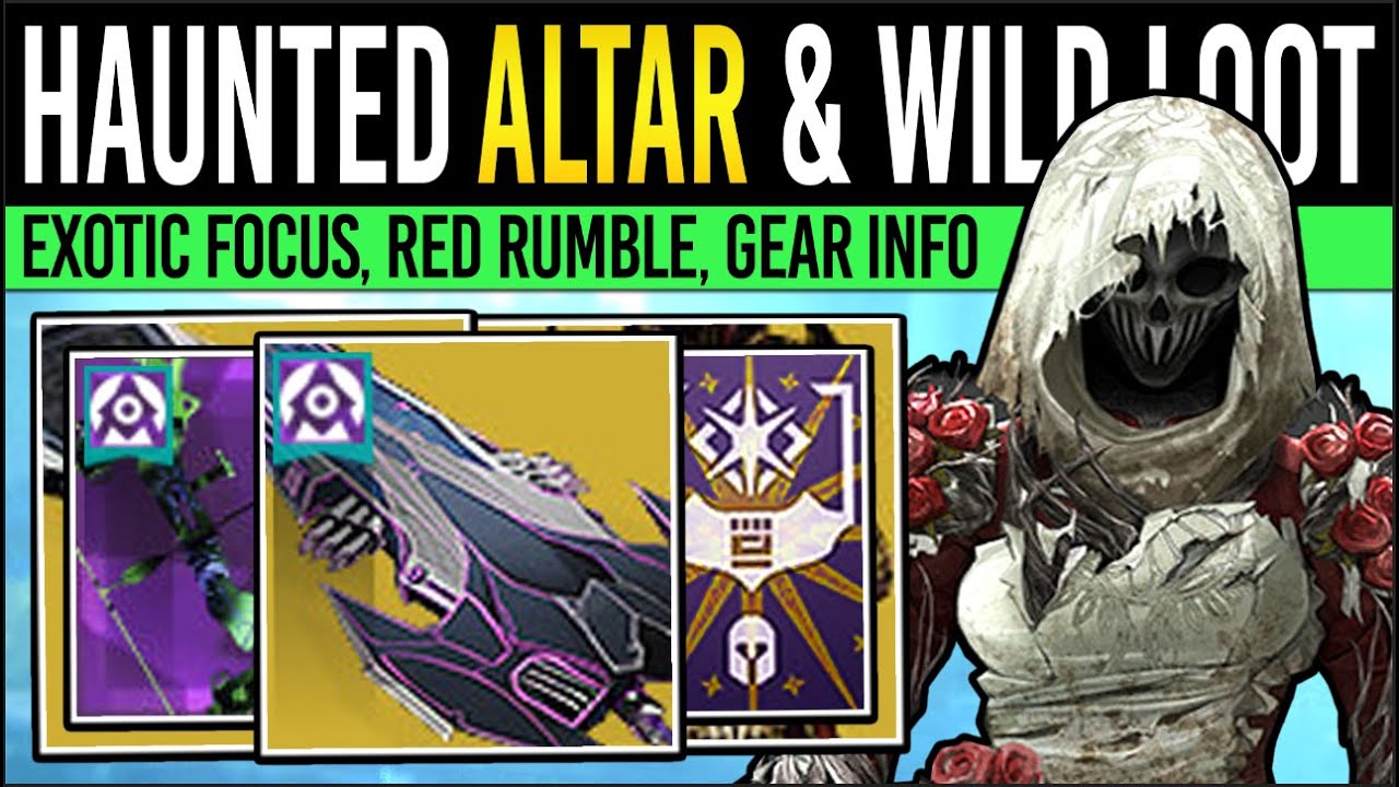 Destiny 2: NEW FESTIVAL INFO & INSANE LOOT! Red RUMBLE, New Loot, Weapon Info, Spooky Onslaught!