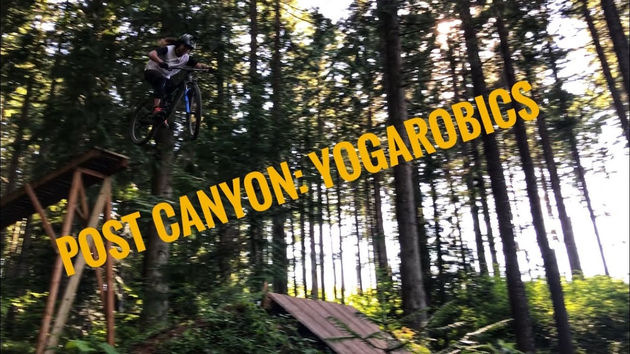 Hood River MTB: The new Yogarobic jump line