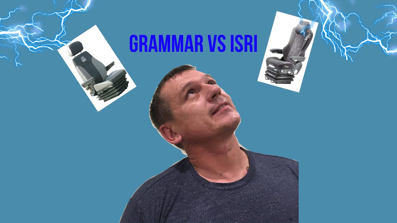 Выбор пневмосиденье GRAMER vs ISRI на японский грузовик.
