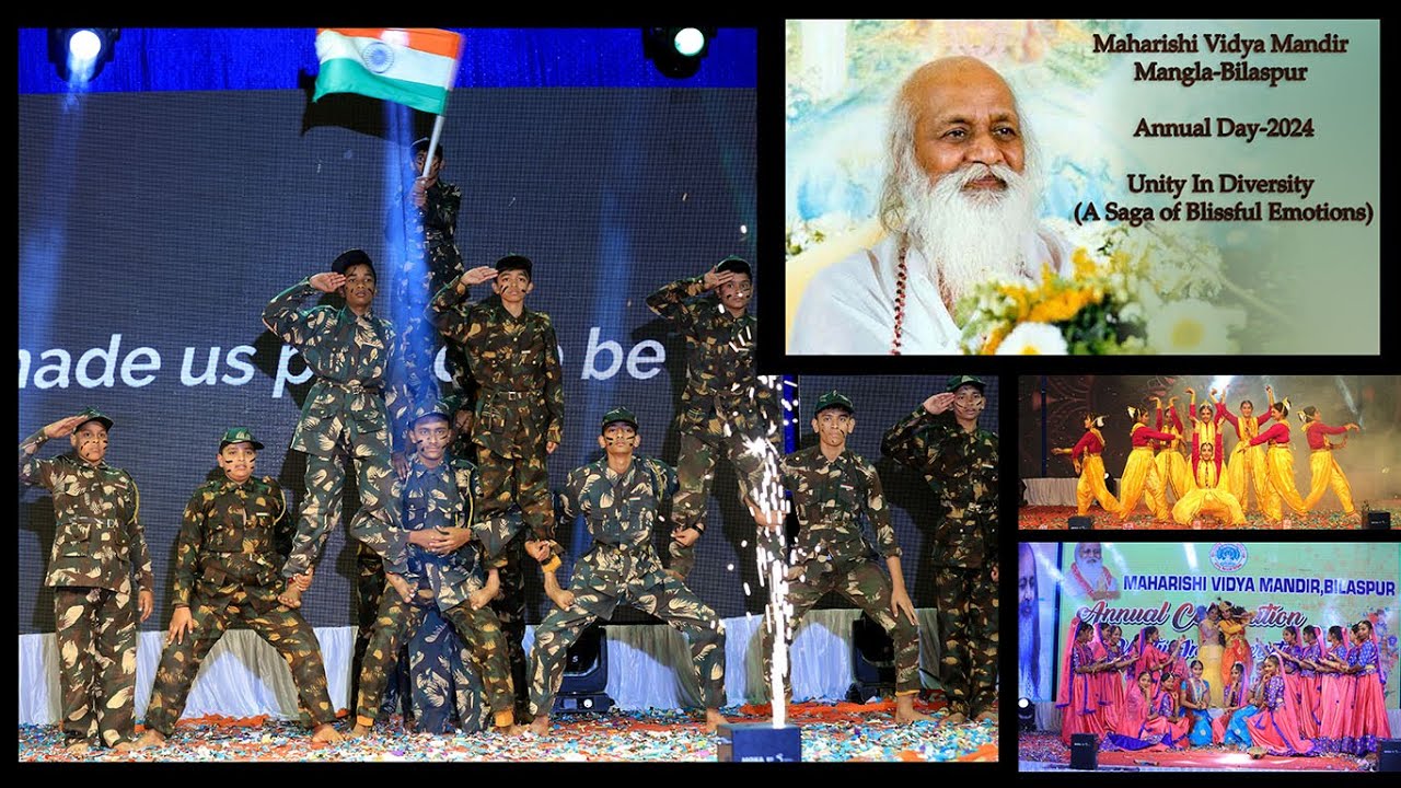 Annual Function  Highlight Video 2024 | Maharishi Vidya Mandir Mangla Bilaspur | kk studio koni ##