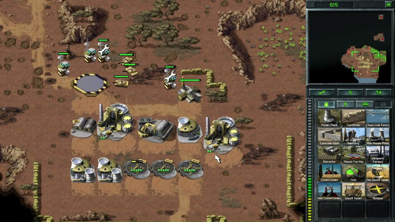 C&C Tiberian Dawn Remastered - Island Liberation